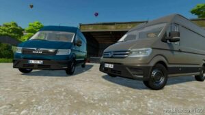 FS22 MAN Vehicle Mod: Volkswagen Crafter / MAN TGE V2.0 (Image #4)