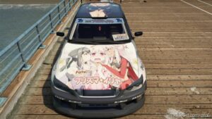 GTA 5 Lexus Paint Mod: IS300 Fate/Kaleid Liner (Image #5)