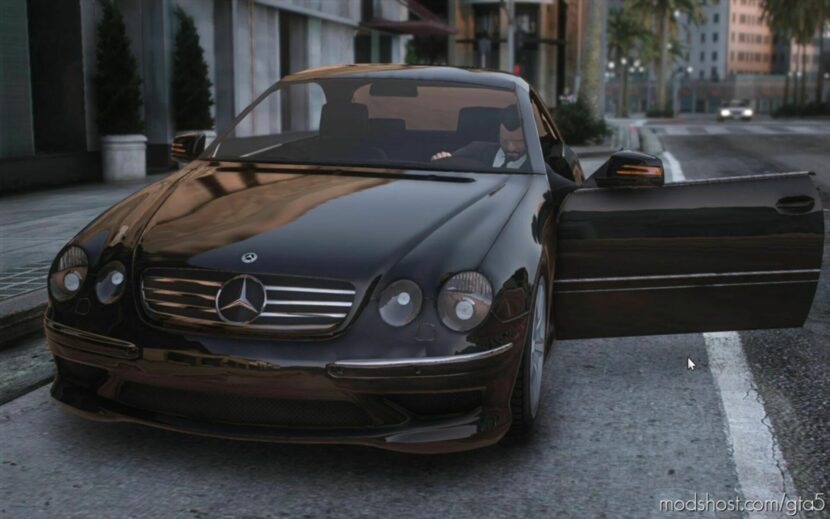 GTA 5 Mercedes-Benz Vehicle Mod: CL55 AMG W215 Add-On | Custom Sound (Featured)