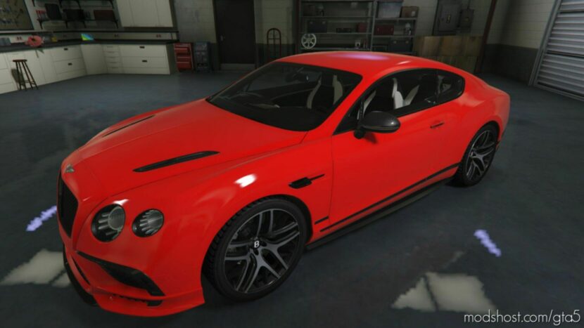 GTA 5 Bentley Vehicle Mod: Continental GT 2017 (Featured)