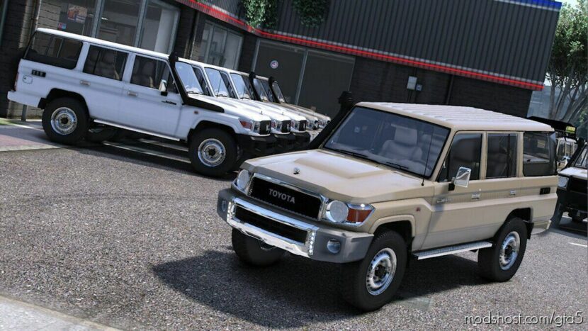 GTA 5 Toyota Vehicle Mod: Land Cruiser J70 (Featured)