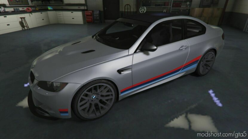 GTA 5 BMW Vehicle Mod: M3 E92 (Featured)