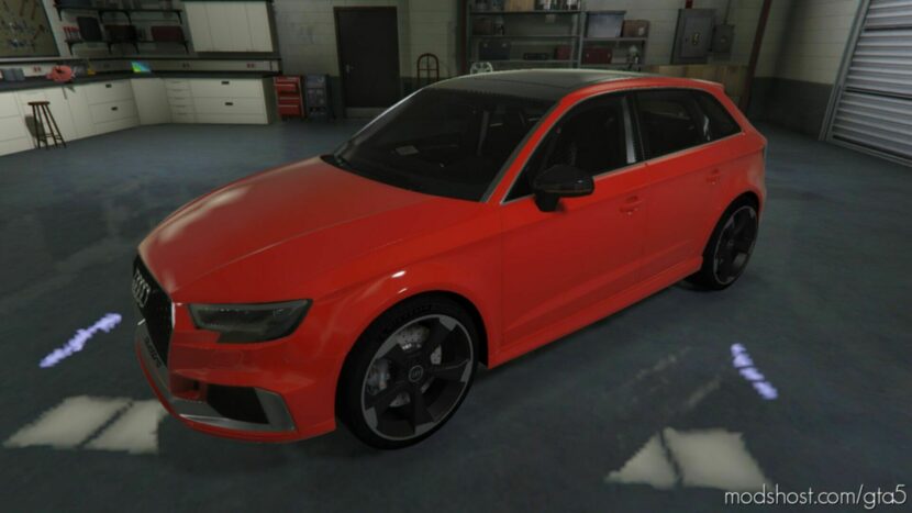 GTA 5 Audi Vehicle Mod: RS3 2018 (Featured)