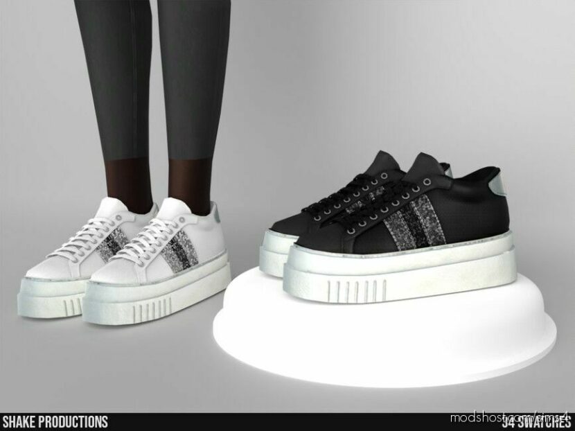 Sims 4 Female Shoes Mod: Sneakers (Female) – S062308 (Featured)