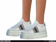 Sims 4 Female Shoes Mod: Sneakers (Female) – S062308 (Image #3)