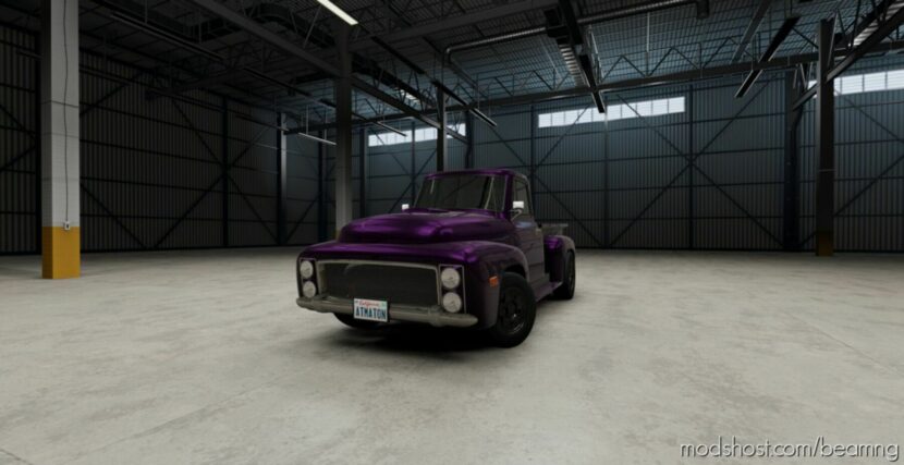 BeamNG Pickup Car Mod: OLD 80S Pickup Truck Automation 0.29 (Featured)