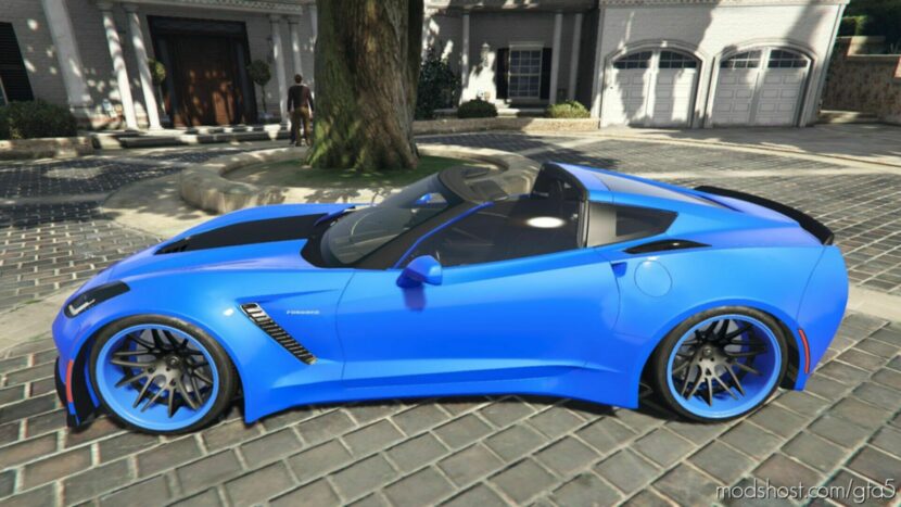 GTA 5 Chevrolet Vehicle Mod: Corvette C7 (Featured)