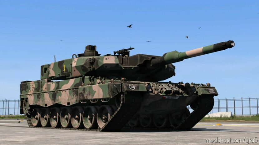 GTA 5 Vehicle Mod: Leopard 2PL Poland Add-On (Featured)