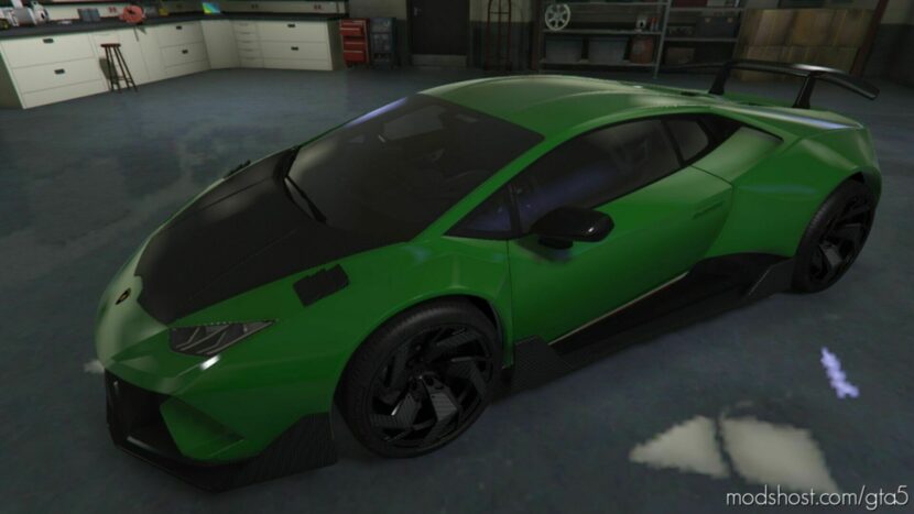 GTA 5 Lamborghini Vehicle Mod: Huracan (Featured)