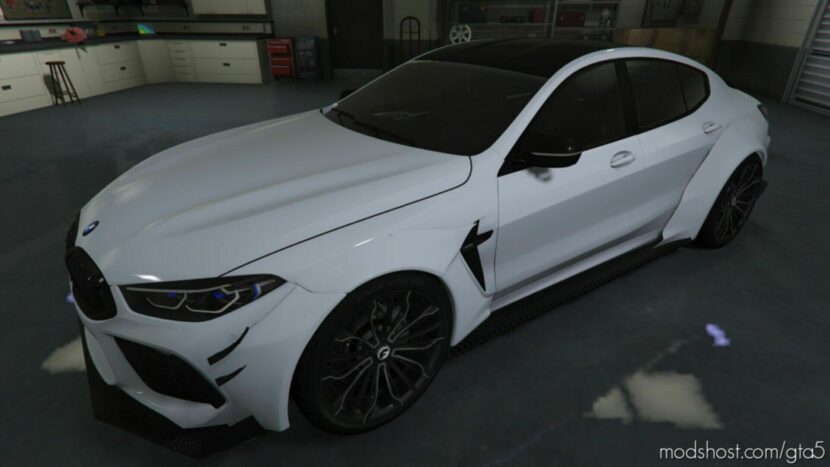 GTA 5 BMW Vehicle Mod: M8 Competition (Featured)