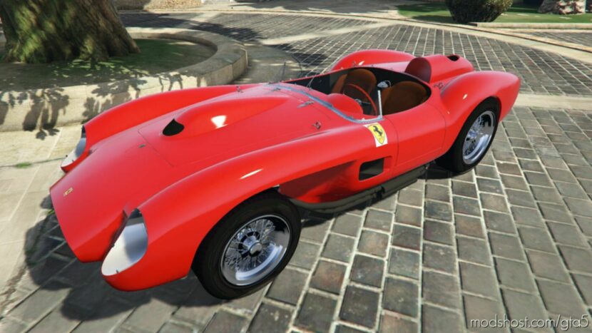 GTA 5 Ferrari Vehicle Mod: 250 Testa Rossa 1957 (Featured)