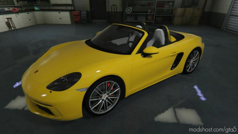 GTA 5 Porsche Vehicle Mod: Boxster 718S (Featured)