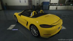 GTA 5 Porsche Vehicle Mod: Boxster 718S (Image #3)