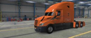 ATS Freightliner Mod: Cascadia And Ruda REF Skin 1.47 (Image #8)