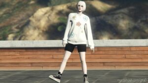 GTA 5 Player Mod: Sadness Celebrity Saori Pack (Image #2)