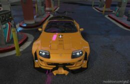 GTA 5 Toyota Vehicle Mod: Supra Convertible WB (Animated Roof) Add-On (Image #3)