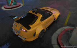 GTA 5 Toyota Vehicle Mod: Supra Convertible WB (Animated Roof) Add-On (Image #5)