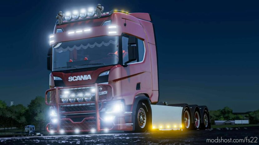 FS22 Scania Truck Mod: R580 V1.1 (Featured)