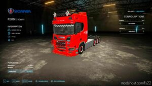 FS22 Scania Truck Mod: R580 V1.1 (Image #3)