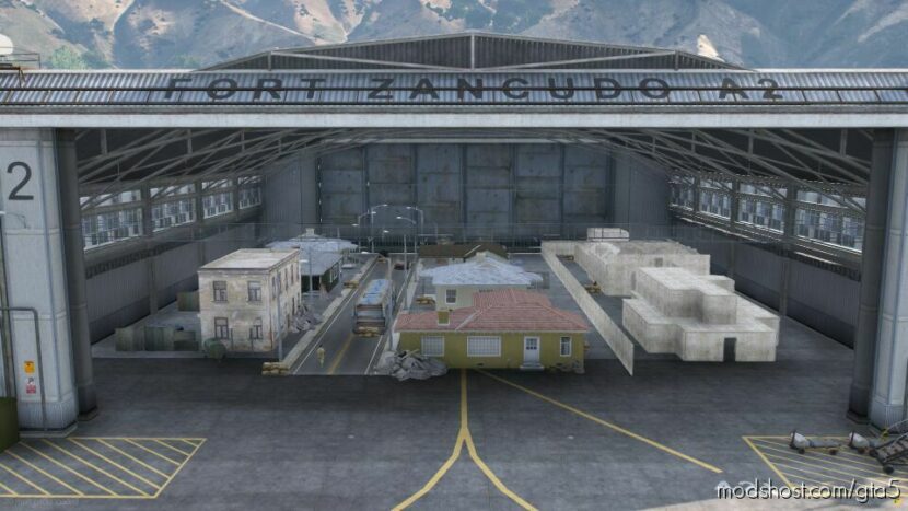 GTA 5 Military Map Mod: Fort Zancudo Military Training Facility (Featured)