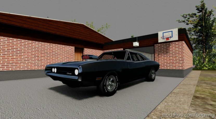 BeamNG Dodge Car Mod: Charger 1968-1970 0.29 (Featured)