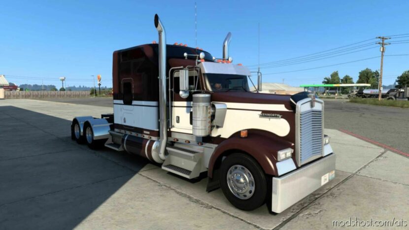 ATS Kenworth Truck Mod: W900L BIG BOB V3.8.2 1.48 Beta (Featured)