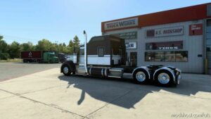 ATS Kenworth Truck Mod: W900L BIG BOB V3.8.2 1.48 Beta (Image #4)