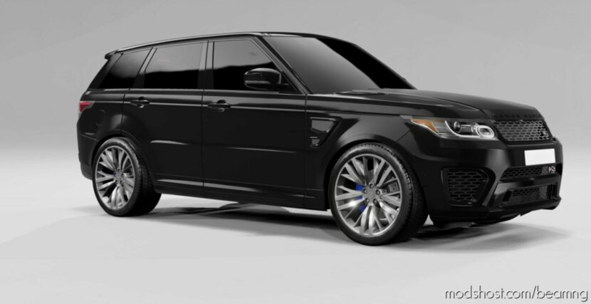 BeamNG Range Rover Car Mod: Sport SVR L494 V1.1 0.29 (Featured)