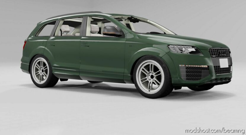 BeamNG Audi Car Mod: Q7 V1.4 0.29 (Featured)