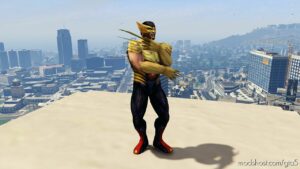 GTA 5 Player Mod: Wolverine Marvel Future Fight (Image #2)