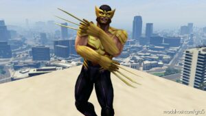 GTA 5 Player Mod: Wolverine Marvel Future Fight (Image #3)