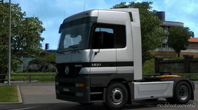 ETS2 Mercedes-Benz Truck Mod: Mercedes Actros MP1 V2.0 (Featured)