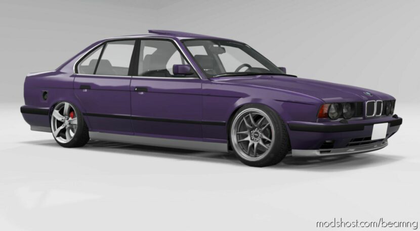 BeamNG BMW Car Mod: 5 Series (E34) V1.4 (Featured)