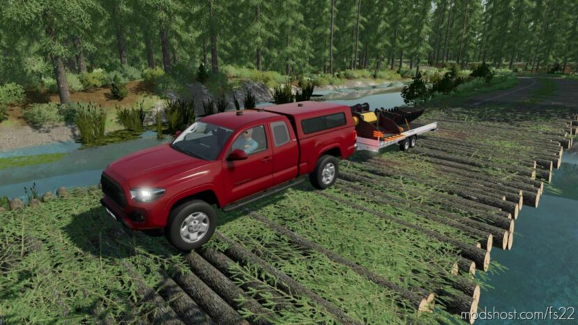 FS22 Toyota Car Mod: 2018 Toyota Tacoma (Featured)