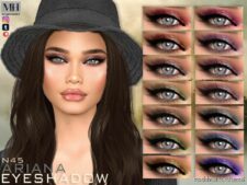 Sims 4 Female Makeup Mod: Ariana Eyeshadow N45 Patreon (Featured)