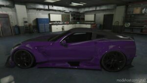 GTA 5 Corvette Vehicle Mod: Chevrolet Corvette C7 Kaleem (Image #2)