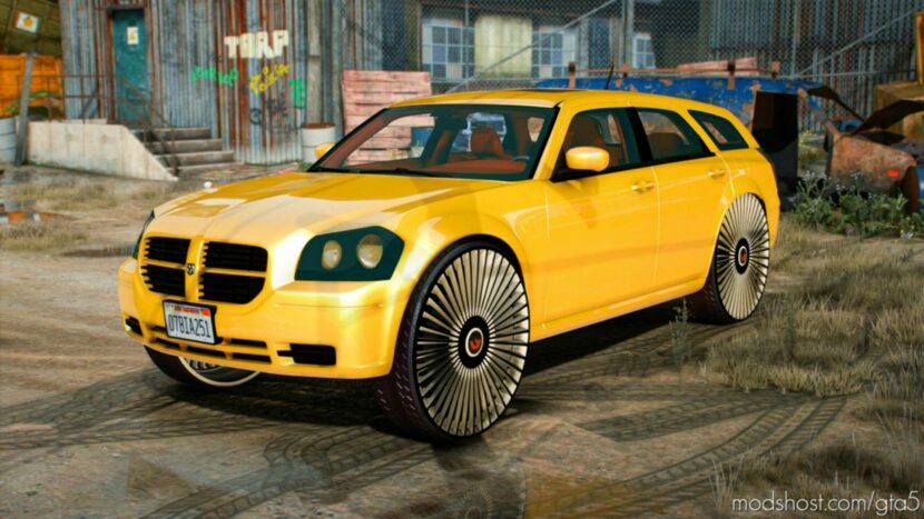 GTA 5 Dodge Vehicle Mod: Magnum ON Forgi 2004 (Featured)