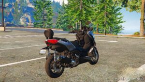 GTA 5 Yamaha Vehicle Mod: 2023 Yamaha Xmax (Image #2)