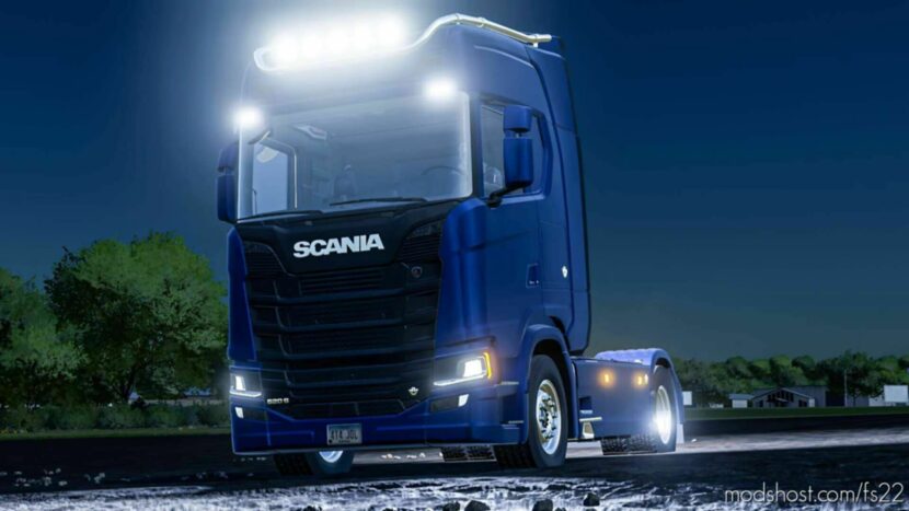 FS22 Scania Truck Mod: S 4X2 V1.1 (Featured)