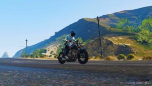 GTA 5 Yamaha Vehicle Mod: 2017 Yamaha SCR950 (Custom Scrambler Build) (Image #3)