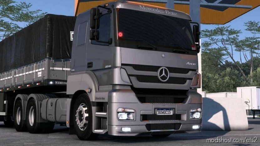 ETS2 Mercedes-Benz Truck Mod: Mercedes Benz Axor V2.1 (Featured)