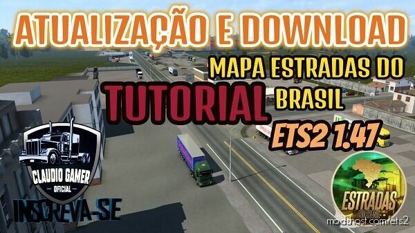 ETS2 Brazil Mod: Mapa Estradas DO Brasil (Featured)