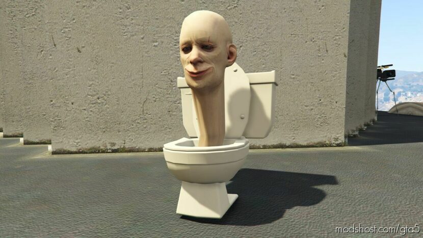 GTA 5 Player Mod: Skibidi Toilet (Featured)