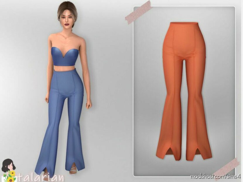 Sims 4 Female Clothes Mod: Myla Pants (Featured)