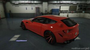 GTA 5 Ferrari Vehicle Mod: FF Custom Twin Turbo R8 Swap (Image #3)