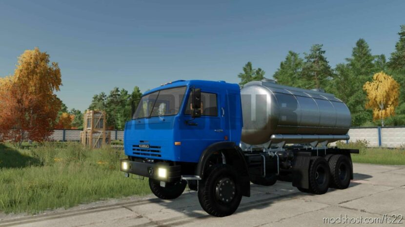 FS22 Kamaz Truck Mod: Barrel Beta (Featured)