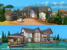 Sims 4 House Mod: Lake Martin Oasis No CC (Featured)