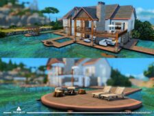 Sims 4 House Mod: Lake Martin Oasis No CC (Image #3)