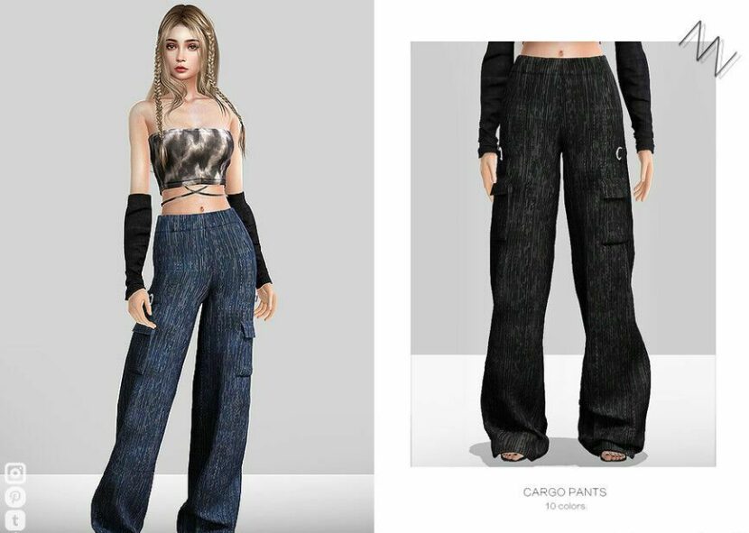 Sims 4 Everyday Clothes Mod: Cargo Pants (Featured)