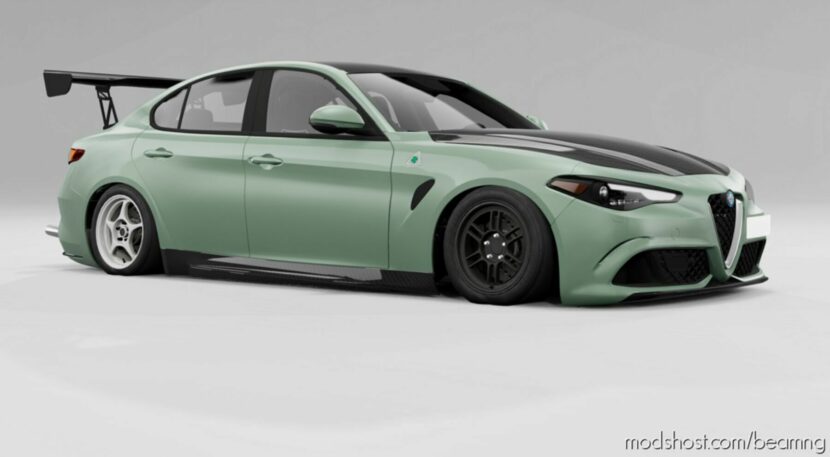 BeamNG Alfa Romeo Car Mod: Giulia V1.3 0.29 (Featured)